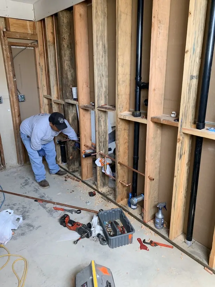 Commercial rough-in plumbing for Gas Line Repair in Reisterstown Station